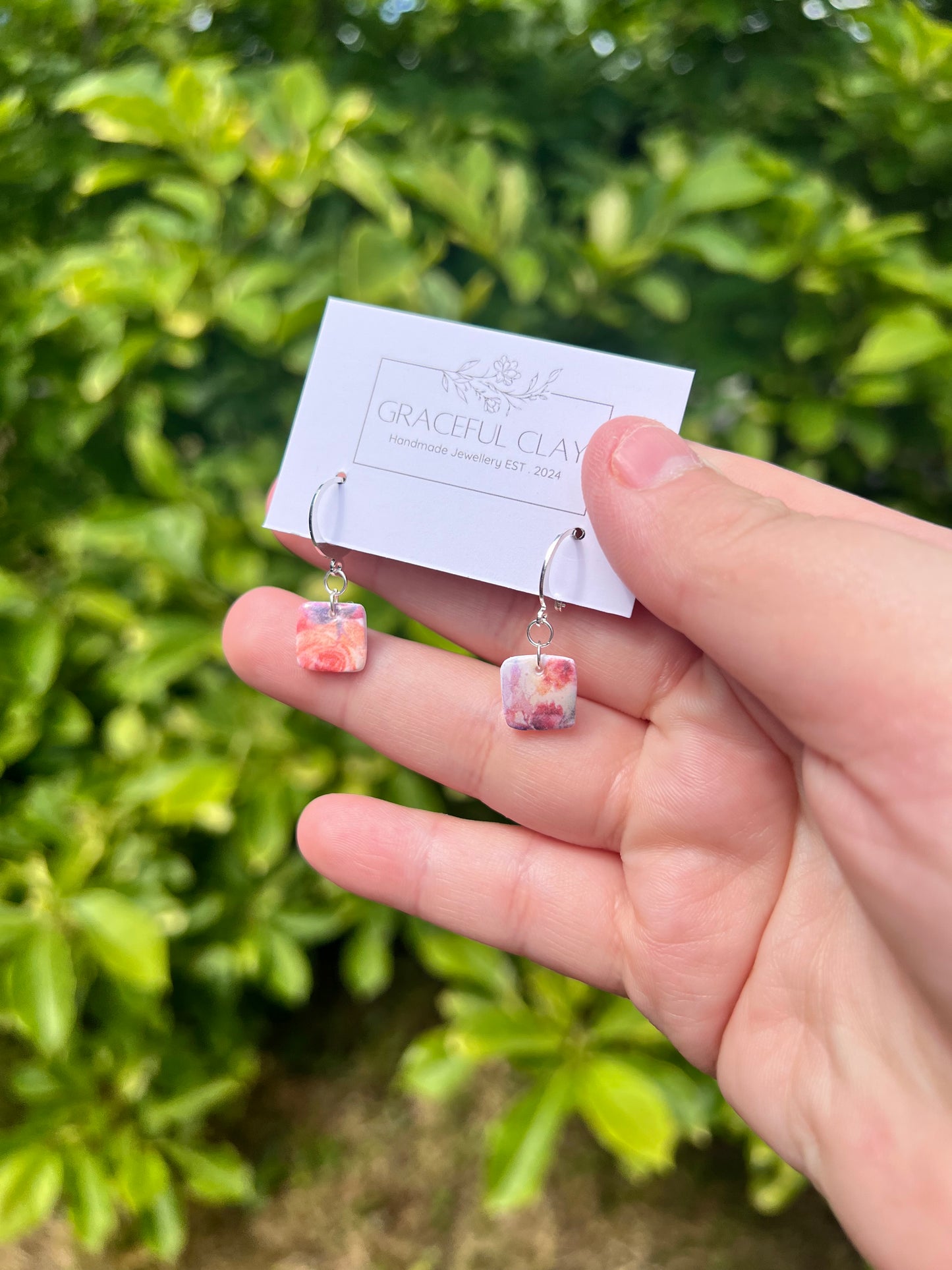Rose design mini square Huggies