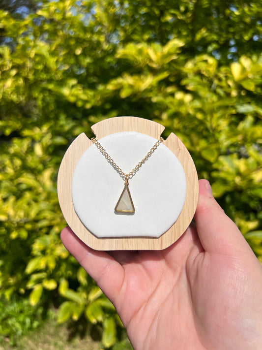 White marble necklace
